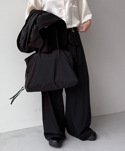 wee9s（ウィークス）の「daily boston bag（トートバッグ・レディース・ブラック・FREE）」の2枚目の写真