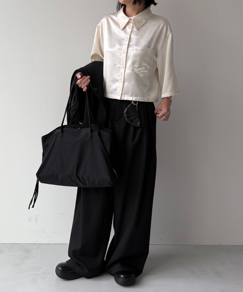 wee9s（ウィークス）の「daily boston bag（トートバッグ・レディース・ブラック・FREE）」の3枚目の写真