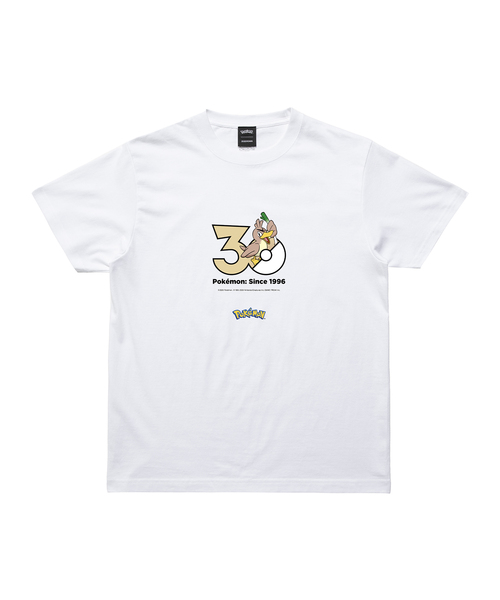 ZOZOSPOT(ゾゾスポット)の「Pokemon 30th Anniversary 1025 T-shirt 「カモネギ」(Tシャツ/カットソー・レディース・ホワイト・SMALL/MEDIUM/LARGE/X-LARGE/XX-LARGE/XXX-LARGE/100cm/110cm/120cm/130cm/140cm/150cm/160cm)」の1枚目の写真