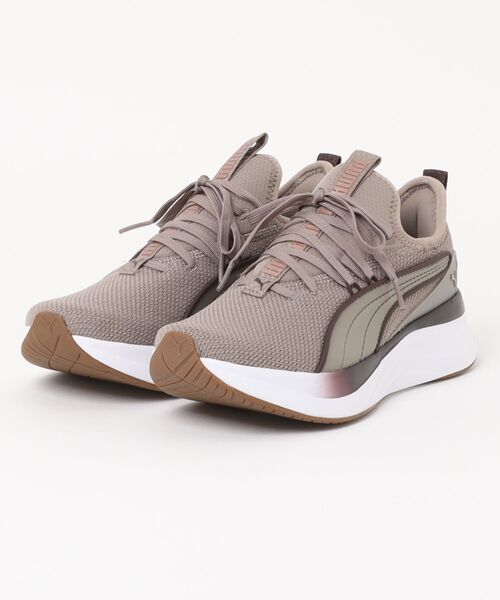 PUMA(プーマ)の「PUMA プーマ SOFTRIDE SABRINA FEMME WNS レディースシューズ 厚底スニーカー(ソフトライドサブリナフェムWNS)(スニーカー・レディース・ホワイト/グレー・25.0cm/24.0cm/22.5cm/23.0cm/24.5cm/23.5cm)」の2枚目の写真