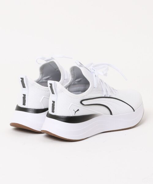 PUMA(プーマ)の「PUMA プーマ SOFTRIDE SABRINA FEMME WNS レディースシューズ 厚底スニーカー(ソフトライドサブリナフェムWNS)(スニーカー・レディース・ホワイト/グレー・25.0cm/24.0cm/22.5cm/23.0cm/24.5cm/23.5cm)」の3枚目の写真