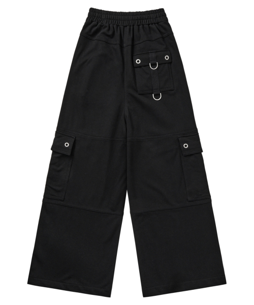 DEINET(ダイニット)の「METAL DETAIL SWEAT PANTS IN BLACK(スウェットパンツ・レディース・その他・FREE)」の2枚目の写真