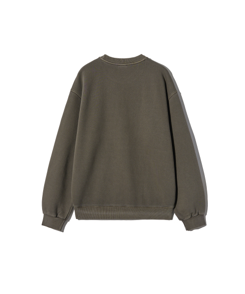 GAKKAI UNIONS(ガッカイユニオンズ)の「グリッチ ピグメント スウェット カーキモカ(スウェット・レディース・その他・SMALL/MEDIUM/LARGE/X-LARGE)」の2枚目の写真