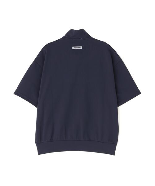 Jack Bunny!!(ジャックバニー)の「【Jack Bunny!!】HyperHelixメッシュ半袖ハーフジップカットソー (WOMENS)(スウェット・レディース・ネイビー/カーキ/ホワイト・LARGE/MEDIUM/SMALL)」の9枚目の写真