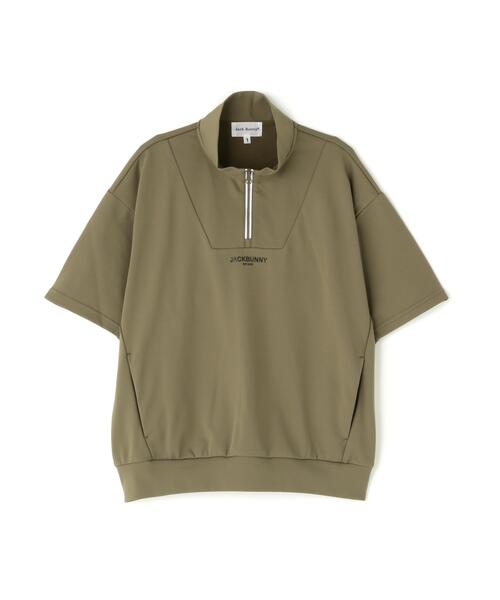 Jack Bunny!!(ジャックバニー)の「【Jack Bunny!!】HyperHelixメッシュ半袖ハーフジップカットソー (WOMENS)(スウェット・レディース・ネイビー/カーキ/ホワイト・LARGE/MEDIUM/SMALL)」の16枚目の写真