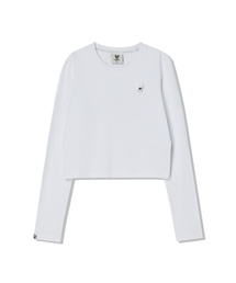 レディース シルバーラドック長袖ショートTシャツ