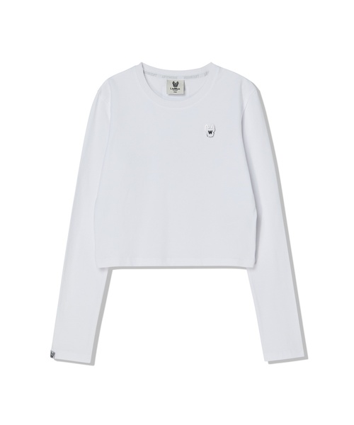 LIFE WORK(ライフワーク)の「レディース シルバーラドック長袖ショートTシャツ(Tシャツ/カットソー・レディース・ブラック/ホワイト・FREE)」の2枚目の写真