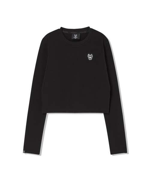 LIFE WORK(ライフワーク)の「レディース シルバーラドック長袖ショートTシャツ(Tシャツ/カットソー・レディース・ブラック/ホワイト・FREE)」の1枚目の写真