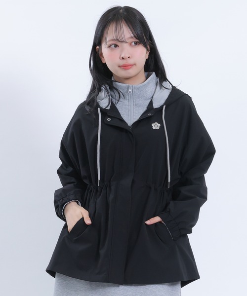 MARY QUANT(マリークワント)の「デイジーワンポイントパーカ ブルゾン(ブルゾン・レディース・アイボリー/ブラック/カーキ・M)」の3枚目の写真
