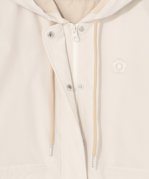 MARY QUANT(マリークワント)の「デイジーワンポイントパーカ ブルゾン(ブルゾン・レディース・アイボリー/ブラック/カーキ・M)」の7枚目の写真