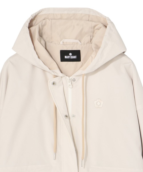 MARY QUANT(マリークワント)の「デイジーワンポイントパーカ ブルゾン(ブルゾン・レディース・アイボリー/ブラック/カーキ・M)」の8枚目の写真