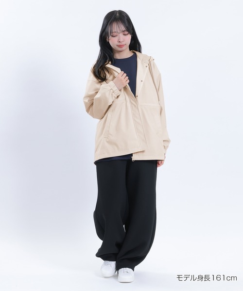 MARY QUANT(マリークワント)の「デイジーワンポイントパーカ ブルゾン(ブルゾン・レディース・アイボリー/ブラック/カーキ・M)」の12枚目の写真