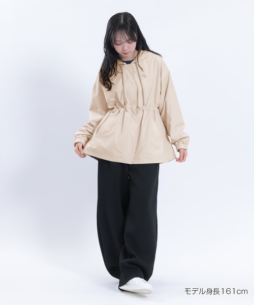 MARY QUANT(マリークワント)の「デイジーワンポイントパーカ ブルゾン(ブルゾン・レディース・アイボリー/ブラック/カーキ・M)」の13枚目の写真