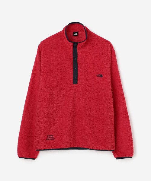 THE NORTH FACE(ザノースフェイス)の「THE NORTH FACE | GAR VERSA VEIL PULLOVER WOMEN(その他トップス・レディース・レッド/ホワイト系その他・XS)」の3枚目の写真