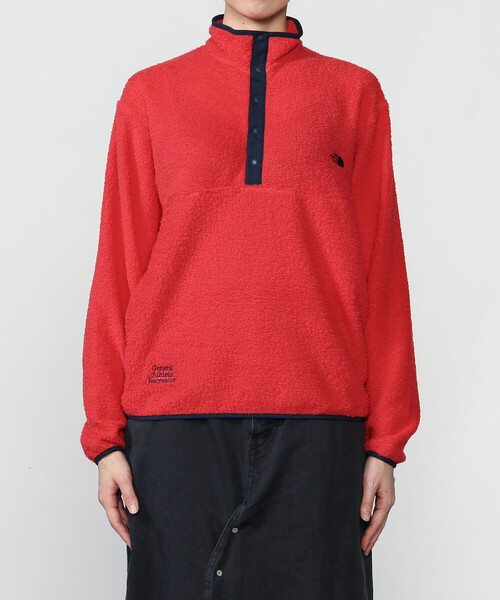THE NORTH FACE(ザノースフェイス)の「THE NORTH FACE | GAR VERSA VEIL PULLOVER WOMEN(その他トップス・レディース・レッド/ホワイト系その他・XS)」の11枚目の写真