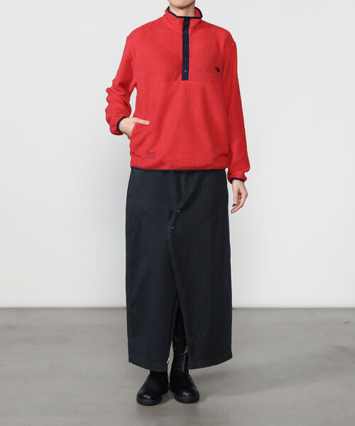 THE NORTH FACE(ザノースフェイス)の「THE NORTH FACE | GAR VERSA VEIL PULLOVER WOMEN(その他トップス・レディース・レッド/ホワイト系その他・XS)」の15枚目の写真