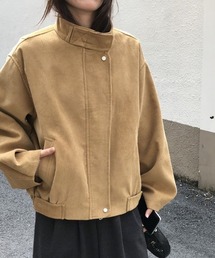 コーデュロイ スタンドカラー ジャケット