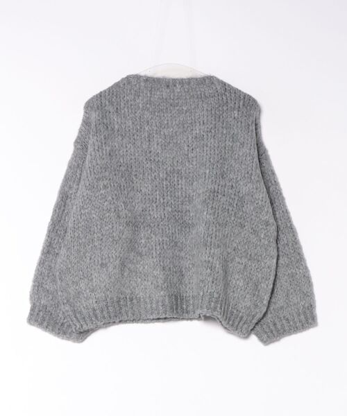 Liesse（リエス）の「【Tricots Jean Marc/トリコットジンマーク】ニット（RIALTO）（ニット/セーター・レディース・グレー/モカ/ライトピンク・FREE）」の4枚目の写真