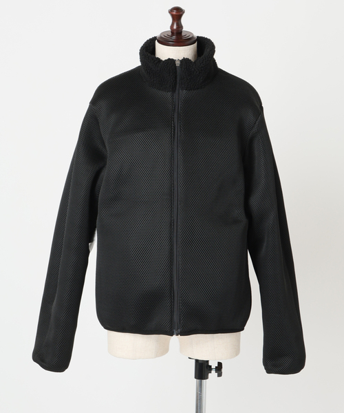 U by SPICK&SPAN(ユーバイスピックアンドスパン)の「TAION / タイオン MOUNTAIN BOA FLEECE HIGH NECK JACK(ブルゾン・レディース・ブラック/ブラウン・MEDIUM)」の3枚目の写真
