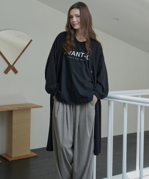 AVANT-G(アバン)の「コーデュロイ バンディング ワイドパンツ - モカ(その他パンツ・レディース・その他・FREE)」の5枚目の写真