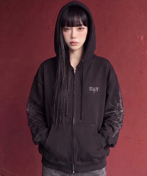 Openyard/オープンヤード』SIGIL HOODIE ZIP UP/シジルフードジップ