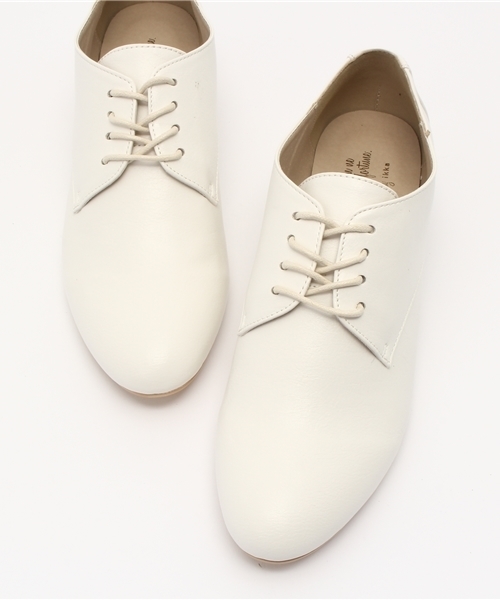 ikka（イッカ）の「合皮レースアップシューズ（ブーティ・レディース・ホワイト/ブラック/グレー・MEDIUM/LARGE）」の11枚目の写真