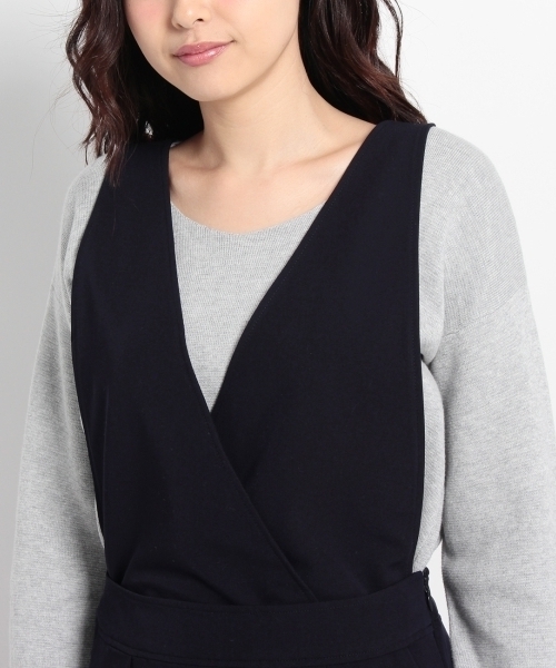 HusHusH（ハッシュアッシュ）の「ワイドサロペットパンツ（その他パンツ・レディース・グリーン/ブルー・03/02）」の11枚目の写真