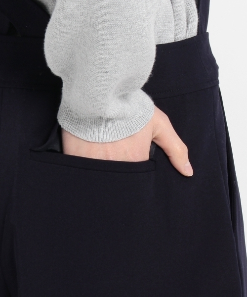 HusHusH（ハッシュアッシュ）の「ワイドサロペットパンツ（その他パンツ・レディース・グリーン/ブルー・03/02）」の4枚目の写真