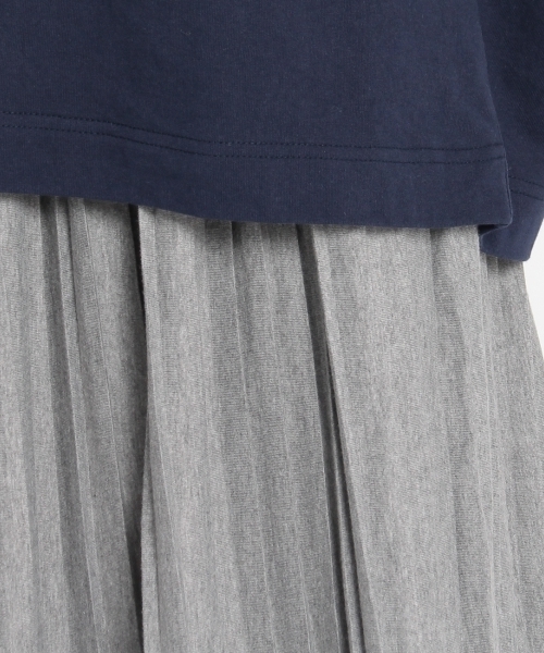 HusHusH（ハッシュアッシュ）の「サンドグリッタープリントカットソー（Tシャツ/カットソー・レディース・ブルー/カーキ/ホワイト・02）」の8枚目の写真