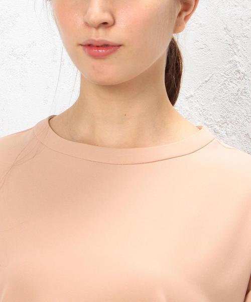 green label relaxing（グリーンレーベルリラクシング）の「KC P/PU STND/NK PO ブラウス SS -P（シャツ/ブラウス・レディース・オフホワイト/ピンク/ネイビー・FREE）」の8枚目の写真
