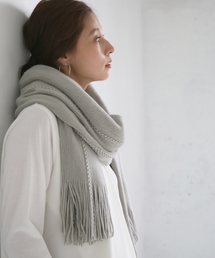 LEPSIM | シャギーガラストール　730009(ストール/ショール)