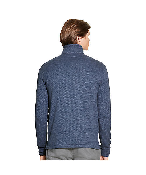 POLO RALPH LAUREN（ポロ ラルフ ローレン）の「ジャカード フリース プルオーバー（パーカー・メンズ・ライトグレー/ネイビー・X-LARGE/MEDIUM/SMALL/LARGE/X-SMALL）」の4枚目の写真
