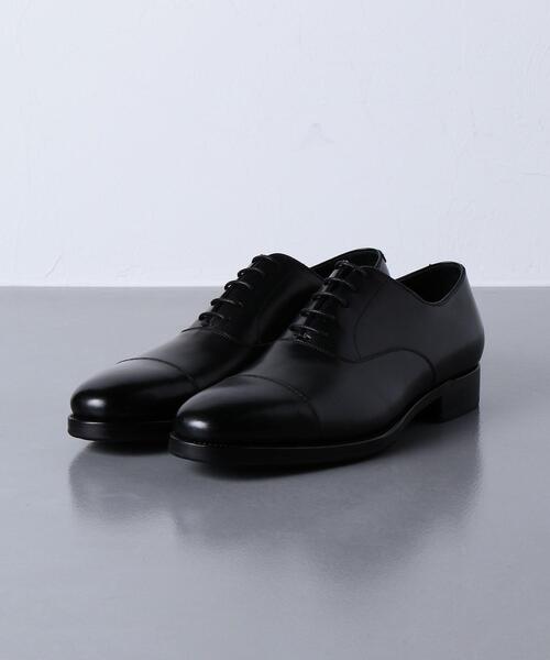 UNITED ARROWS(ユナイテッドアローズ)の「UDBS レザー キャップトゥ(ドレスシューズ)」|ブラック