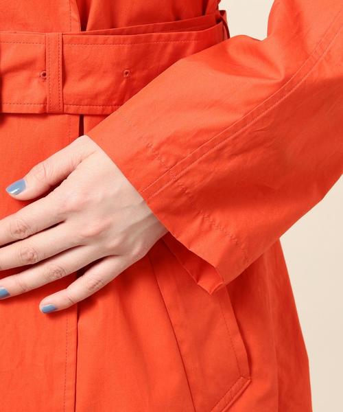 BEAUTY&YOUTH UNITED ARROWS（ビューティーアンドユースユナイテッドアローズ）の「BY タイプライターロングラップコート ◆（その他アウター・レディース・ナチュラル/レッド・MEDIUM/SMALL）」の15枚目の写真