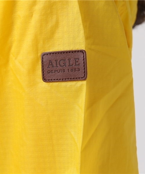 AIGLE(エーグル)の「撥水加工 ライティー ジャケット(ナイロンジャケット・レディース・イエロー/グリーン・38/40/36)」の10枚目の写真