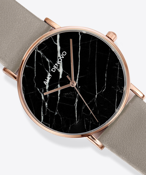 ALLY DENOVO（アリーデノヴォ）の「ALLY DENOVO　Carrara Marble 36mm（アナログ腕時計・レディース・ホワイト/ブラック・FREE）」の7枚目の写真