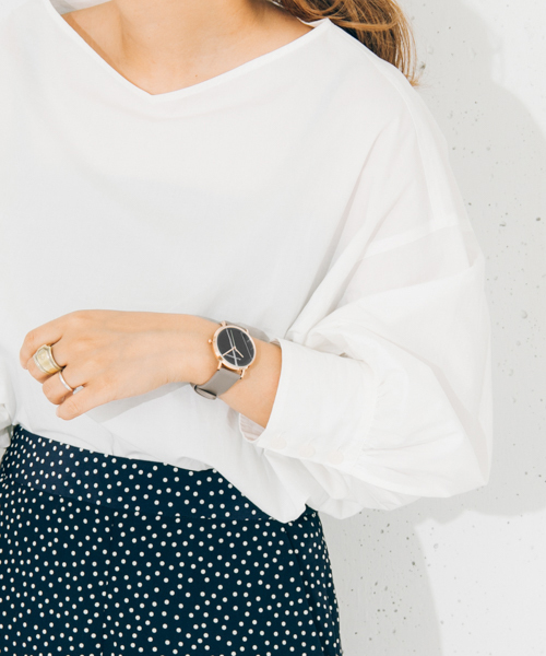 ALLY DENOVO（アリーデノヴォ）の「ALLY DENOVO　Carrara Marble 36mm（アナログ腕時計・レディース・ホワイト/ブラック・FREE）」の13枚目の写真