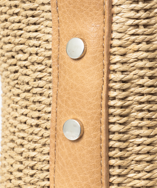 URBAN RESEARCH（アーバンリサーチ）の「 UR LAUGOA　バケツ巾着BAG（かごバッグ・レディース・ブルー/ダークグレー/オレンジ・ONE SIZE）」の11枚目の写真