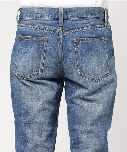 WEGO（ウィゴー）の「WEGO/エアーデニムクラッシュスリムパンツ（デニムパンツ・メンズ・ホワイト/ブラック/インディゴブルー・LARGE/MEDIUM）」の13枚目の写真