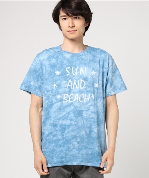 JACKROSE（ジャックローズ）の「ムラゾメ･ロゴUネックTシャツ（Tシャツ/カットソー・メンズ・ピンク/ブラック/グレー/ブルー・L/M）」の3枚目の写真