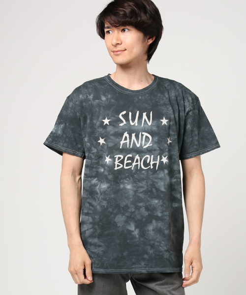 JACKROSE（ジャックローズ）の「ムラゾメ･ロゴUネックTシャツ（Tシャツ/カットソー・メンズ・ピンク/ブラック/グレー/ブルー・L/M）」の2枚目の写真