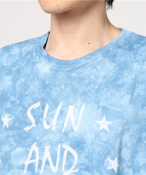 JACKROSE（ジャックローズ）の「ムラゾメ･ロゴUネックTシャツ（Tシャツ/カットソー・メンズ・ピンク/ブラック/グレー/ブルー・L/M）」の7枚目の写真