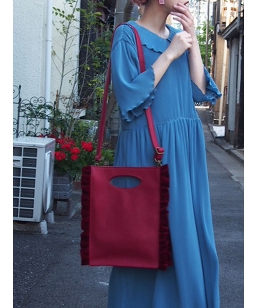 Merry Jenny メリージェニー の フリル２ｗａｙｂａｇ ハンドバッグ Wear