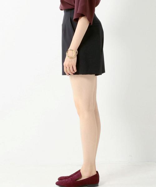 Jewel Changes（ジュエルチェンジズ）の「◇JOC R/N ダブルクロス ハイウエスト / 3分丈（その他パンツ・レディース・オフホワイト/ブラック・34/36/38）」の5枚目の写真