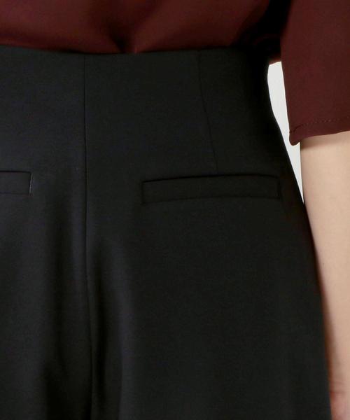 Jewel Changes（ジュエルチェンジズ）の「◇JOC R/N ダブルクロス ハイウエスト / 3分丈（その他パンツ・レディース・オフホワイト/ブラック・34/36/38）」の10枚目の写真