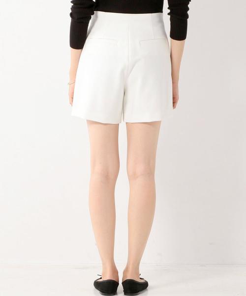 Jewel Changes（ジュエルチェンジズ）の「◇JOC R/N ダブルクロス ハイウエスト / 3分丈（その他パンツ・レディース・オフホワイト/ブラック・34/36/38）」の14枚目の写真