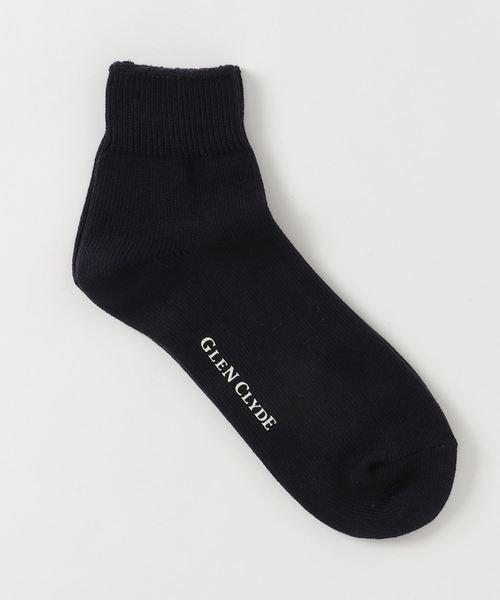 Denime(ドゥニーム)の「【GLEN CLYDE/グレンクライド】 CORDURA SOX(ソックス/靴下・メンズ・ホワイト/ネイビー・FREE)」の2枚目の写真