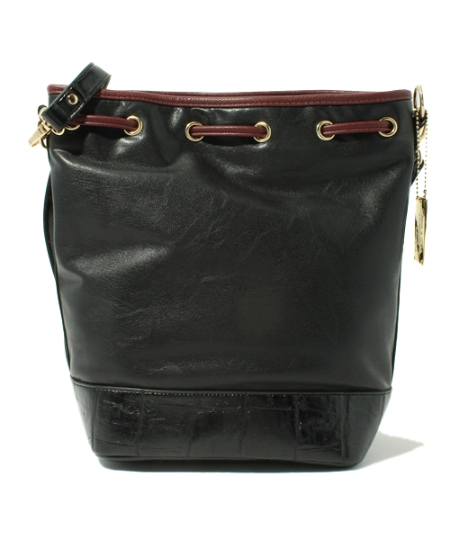 ODETTE E ODILE（オデットエオディール）の「ラウゴア/L&O 2Way S ｼｮﾙﾀﾞｰﾊﾞｯｸﾞ（ショルダーバッグ・レディース・ブラック/オレンジ/その他1・フリー）」の5枚目の写真