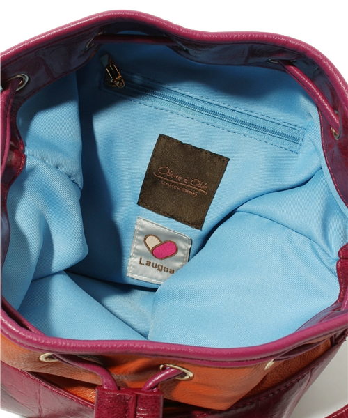 ODETTE E ODILE（オデットエオディール）の「ラウゴア/L&O 2Way S ｼｮﾙﾀﾞｰﾊﾞｯｸﾞ（ショルダーバッグ・レディース・ブラック/オレンジ/その他1・フリー）」の10枚目の写真