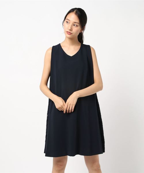 セール Cynical サイドレースvネックフレアワンピース 612 をセール価格で購入できます Real Cube リアルキューブ のファッション ワンピース ドレス Cube リアルキューブ のワンピース Cynical サイドレースvネックフレアワンピース ワンピース Real